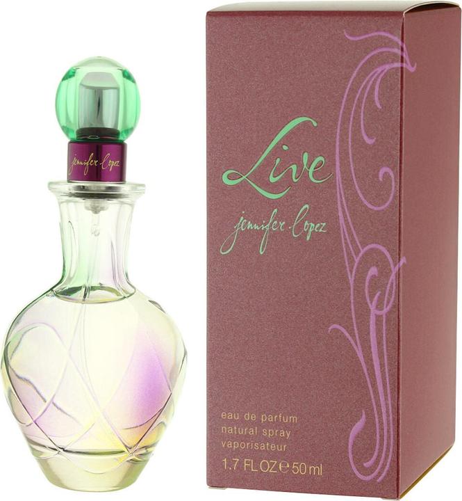 Actual product image Jennifer Lopez Live by Eau de Parfum Spray 50 ml (Eau de parfum, 50 ml)
