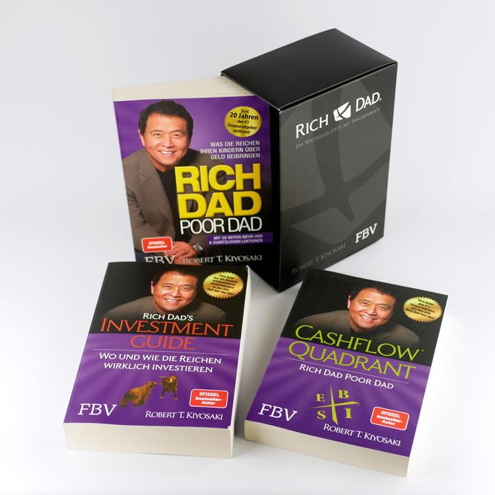 Produktbild Rich Dad Poor Dad - Die Klassiker als Taschenbuch (Deutsch, Rober T. Kiyosaki, 2023)
