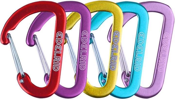 Actual product image Edelrid Micro 0 Material carabiner
