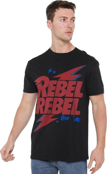 Actual product image David Bowie Mens How Could They Know T-Shirt (L)