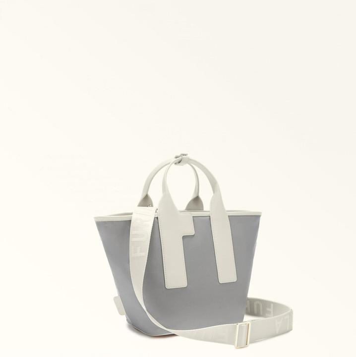 Image du produit Furla piuma m tote nylon handbag ash color