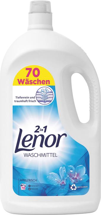 Immagine prodotto Lenor Detergente liquido April Fresh 3.85L (70 Cicli di lavaggio, Liquida)
