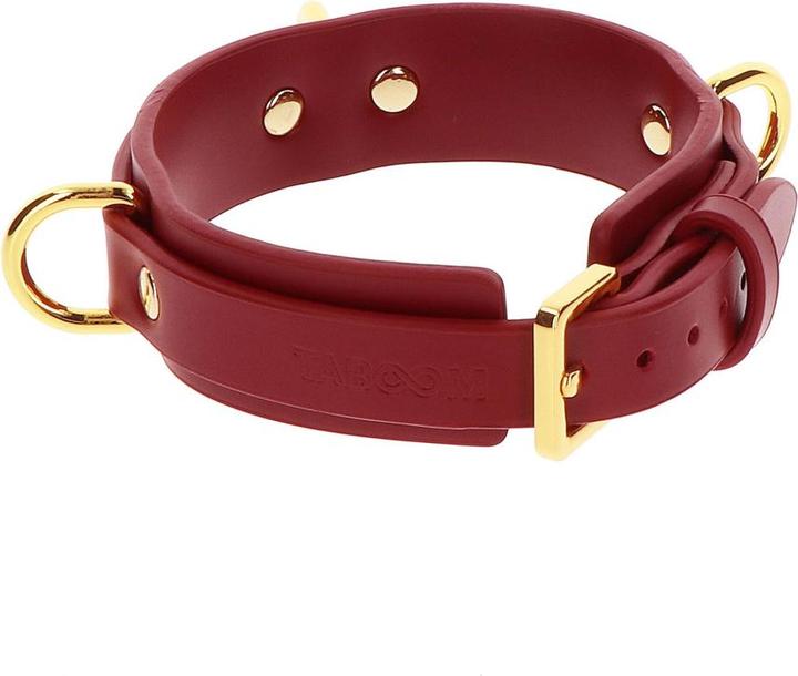 Produktbild Taboom Red Line Vegan D-Ring Collar Deluxe