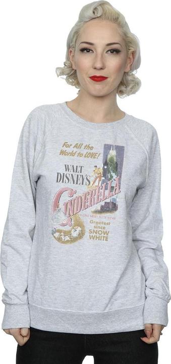 Actual product image Cinderella Womens/Ladies Poster Sweatshirt (M)