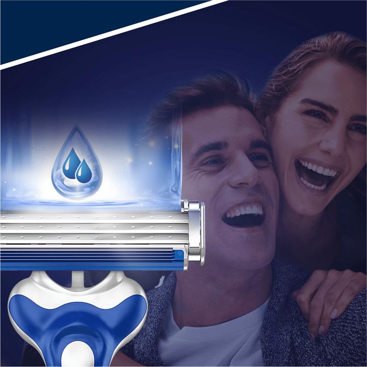 Actual product image Gillette Sensor3 Disposable razor x4 (4 x)