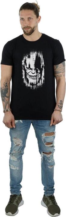 Image du produit Universal Textiles Mens Thanos Face Cotton T-Shirt (L)