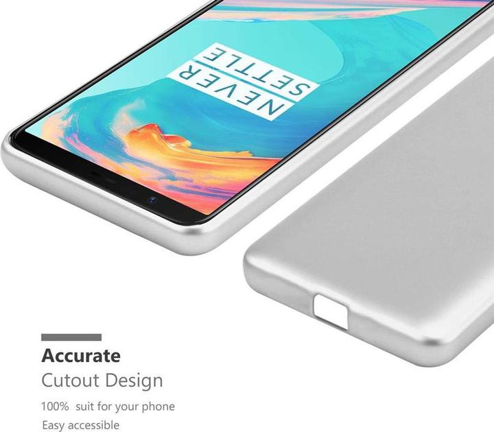 Image du produit Cadorabo Couverture métallique mate TPU (OnePlus 5T)