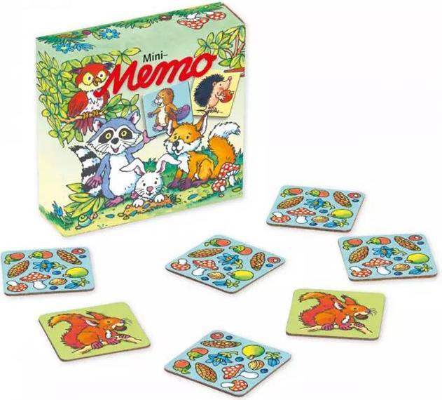 Produktbild Lutz Mauder Mini-Memo Spiel Waldtiere