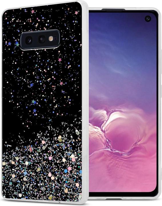 Produktbild Cadorabo TPU Cover funkelnder Glitter (Samsung Galaxy S10e)