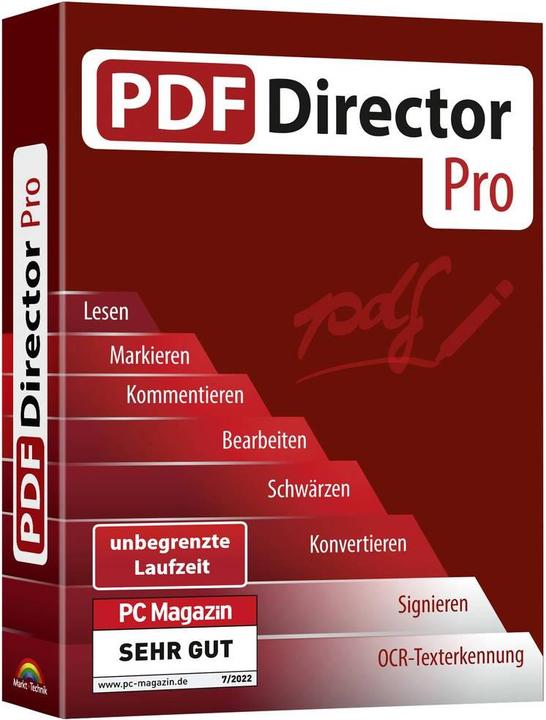 Image du produit Marché & Technique PDF Director PRO Version complète, 1 licence Logiciel PDF