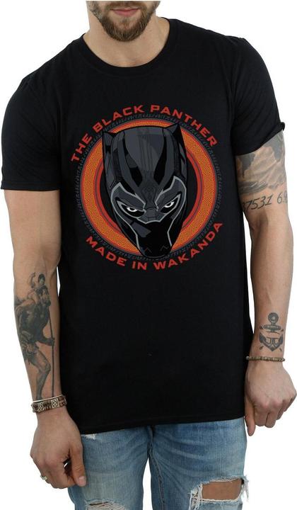 Produktbild Black Panther Made in Wakanda Rotes TShirt (L)