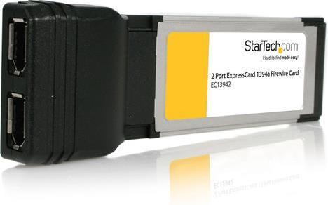 Actual product image StarTech 2 Port FireWire IEEE 1394 Laptop ExpressCard