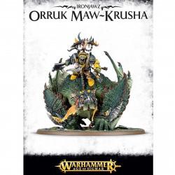 Actual product image Games Workshop Warhammer AoS - Ironjawz Megaboss sur Maw-krusha