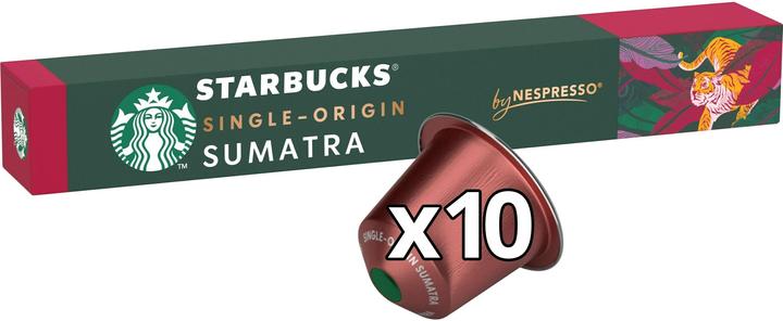 Produktbild Starbucks Kaffeekapseln Sumatra Dark Roast 12 x 10 Stück (10 x Port.)