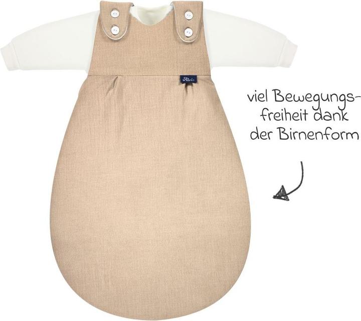 Produktbild Alvi Schlafsäcke Schlafsack Baby-Mäxchen 4 Season Mull - Sand-Beige