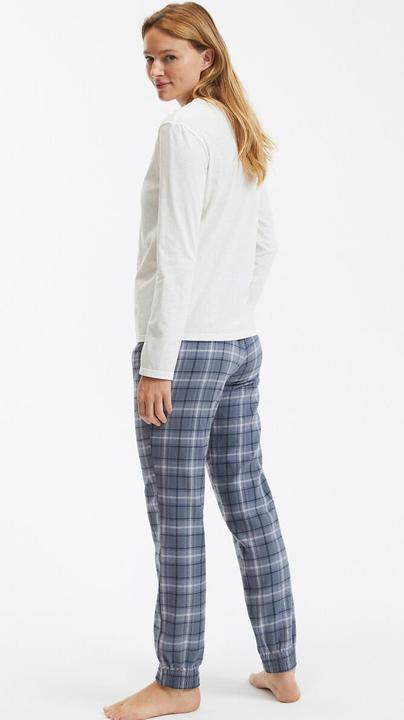Produktbild So'home Pyjama mit bedrucktem Oberteil (42)