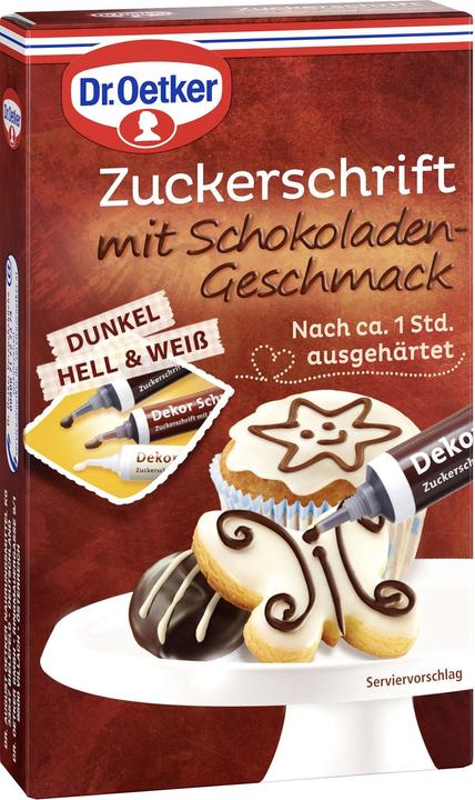 Immagine prodotto Dr. Oetker Scritte di zucchero al cioccolato (1 x)