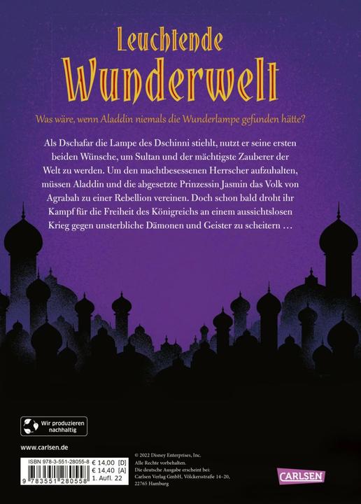 Produktbild Disney. Twisted Tales: Leuchtende Wunderwelt (Aladdin) (Deutsch, Walt Disney, 2022)