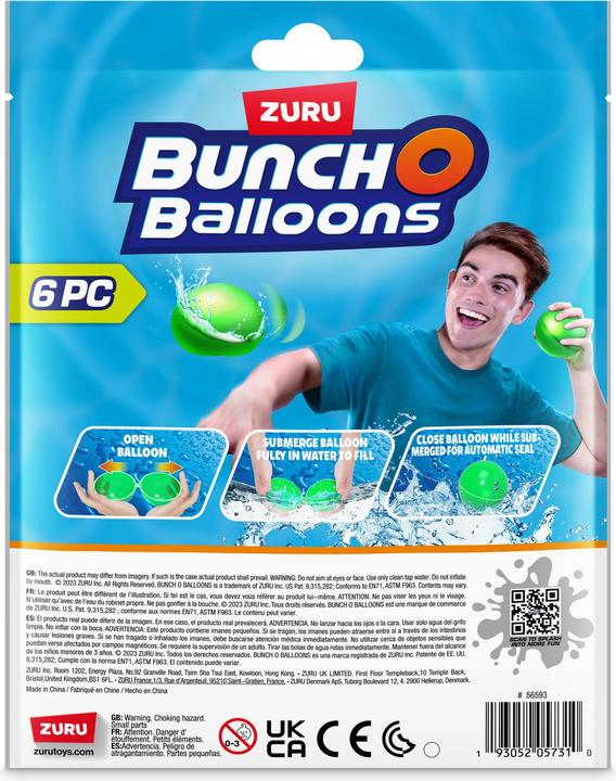 Actual product image Zuru Water balloons