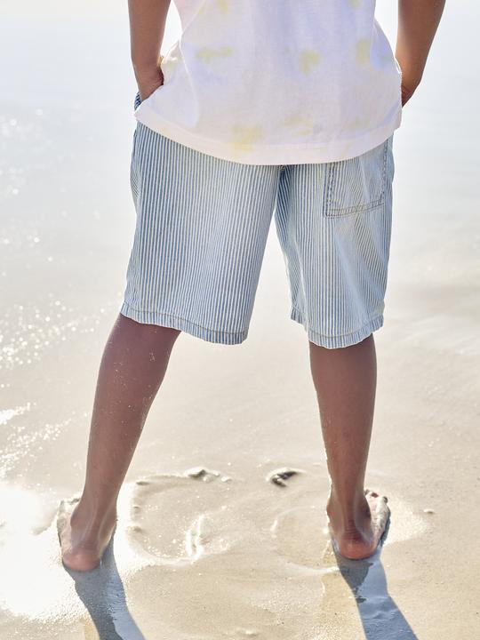 Actual product image Vertbaudet Jungen Jeans-Shorts mit Dehnbund, Bundweite verstellbar (116)
