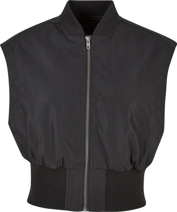 Actual product image Urban Classics Ladies Recycled Short Bomber Vest (S)