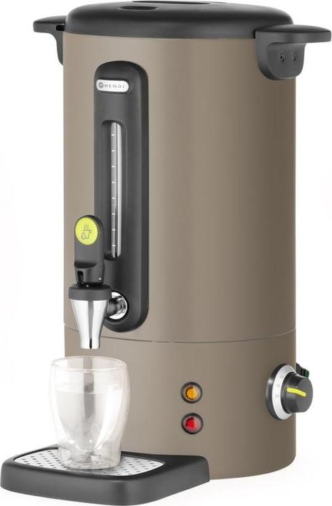 Produktbild Hendi Heissgetränkekessel, UNIQ,, 9L, Taupe, 220-240V/950W, 307x330x(H)450mm