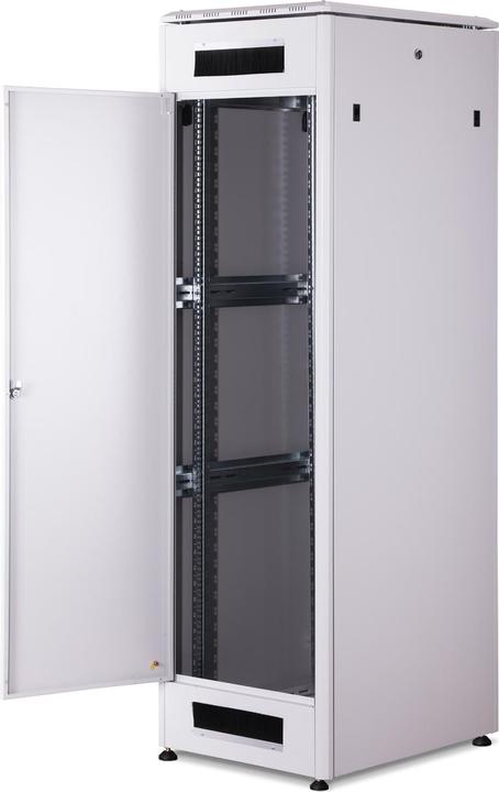 Image du produit Assmann Armoire réseau DIGITUS 42U Unique 600x800mm porte vitrée grise (42 HE, Rack 19 pouces)
