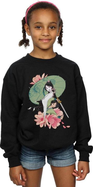 Immagine prodotto Disney Mulan Magnolia Collage Felpa Ragazze (152, 158)