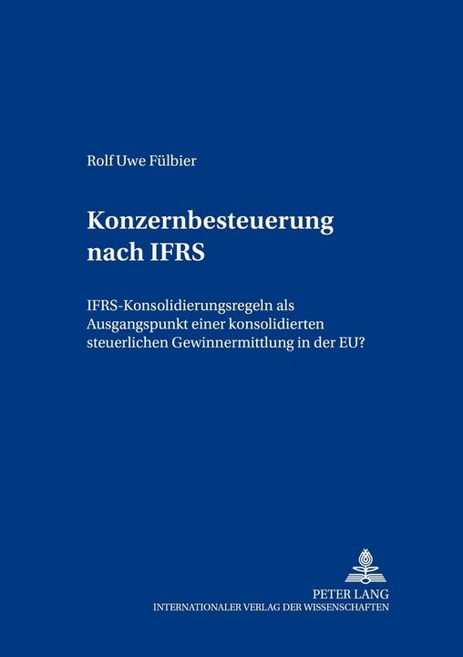 Actual product image Konzernbesteuerung nach IFRS (Rolf Uwe Fülbier, 2006)