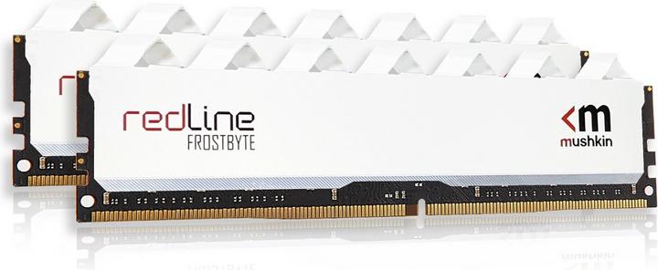 Actual product image Mushkin DDR4 - 64GB - 3200- CL - 16 Redline FB G3 Dual Kit MSK (2 x 32GB, 3200 MHz, DDR4-RAM, DIMM)