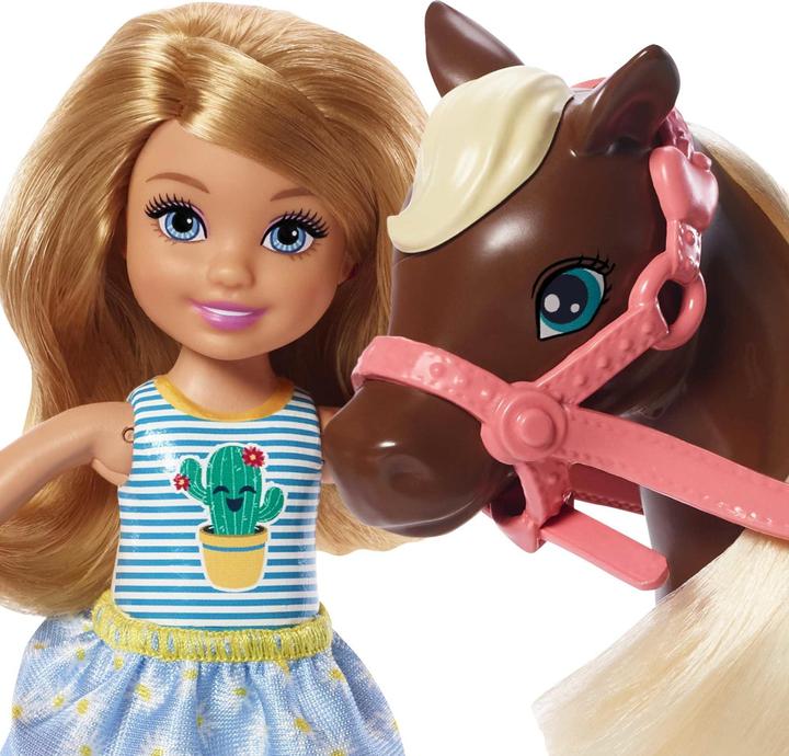 Actual product image Barbie Chelsea blonde with bangs