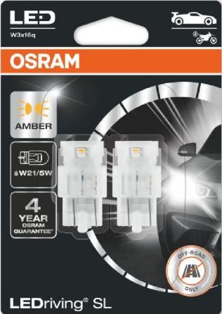 Image du produit Osram LED Retrofit Amber (W21/5W)
