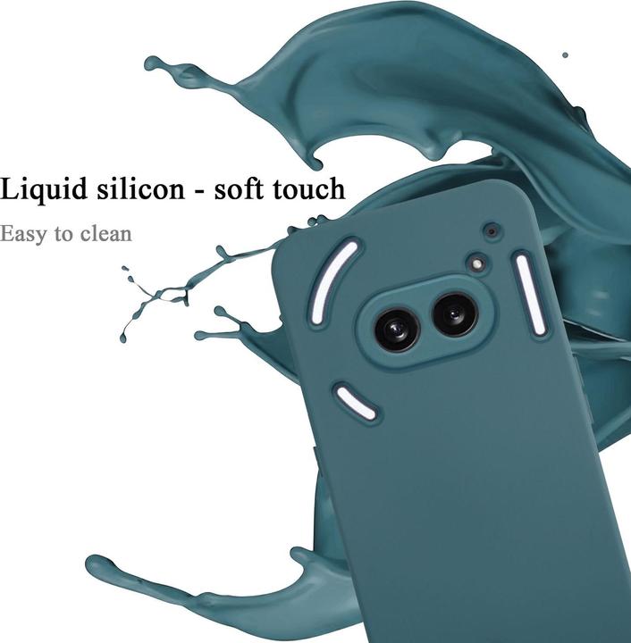 Immagine prodotto Cadorabo Custodia per Nothing Phone 2a TPU Liquid Silicone Case (Phonemax Rocky 2)