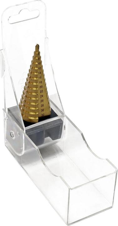 Image du produit Wiltec Foret à étage HSS 4-32mm Revêtement en titane Forage conique pour Acier fin Alésage Perçage (32 millimètres)