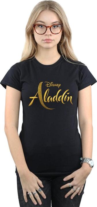 Immagine prodotto Disney Aladdin Movie Logo Maglietta Donna (M)