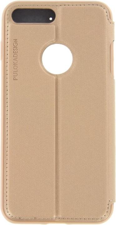 Produktbild Puloka Flip Case für iPhone 7 Plus gold (Apple iPhone 7 Plus)