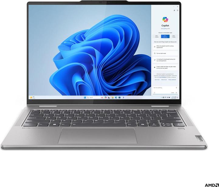 Produktbild Lenovo Yoga 7 (14", AMD Ryzen 5 8640HS, 16 GB, 512 GB, DE)