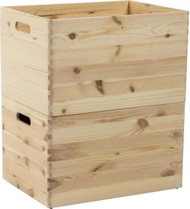 Image du produit Holz Zollhaus Boîte à empiler (30 x 40 x 23 cm, 27.50 l)