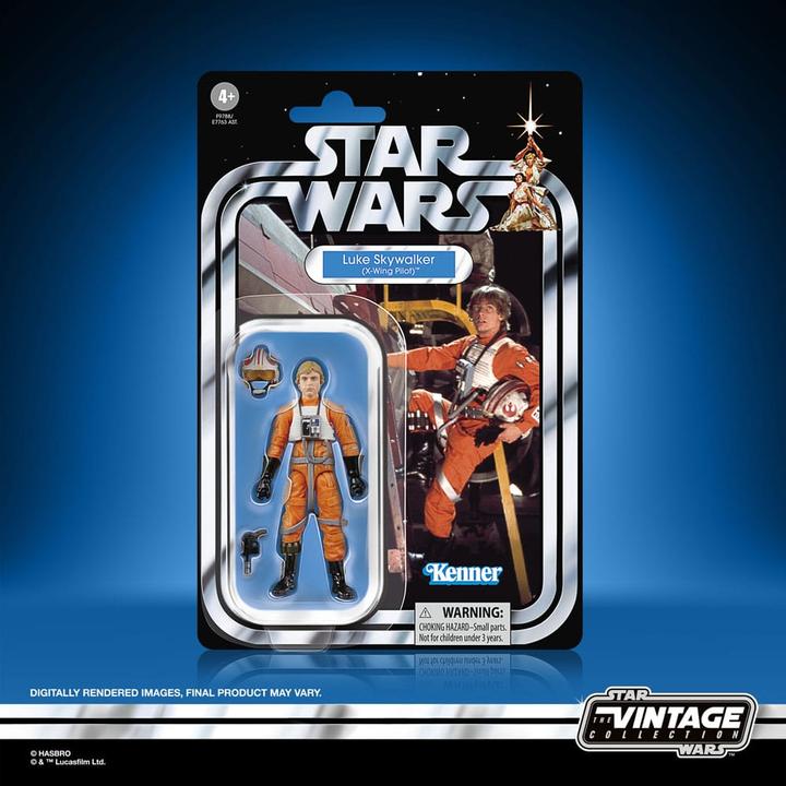 Produktbild Hasbro Star Wars Episode IV Vintage Collection figurine Luke Skywalker (X-Wing Pilot) 10 cm