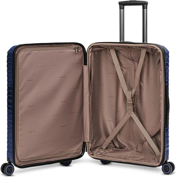 Image du produit Stratic Shine Ensemble de valises à 4 roulettes 3 pièces avec soufflet extensible (193 l, XL (à partir de 115l))
