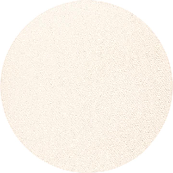 Actual product image Berber Nature Carpet Wool Round (133 x 133 cm)