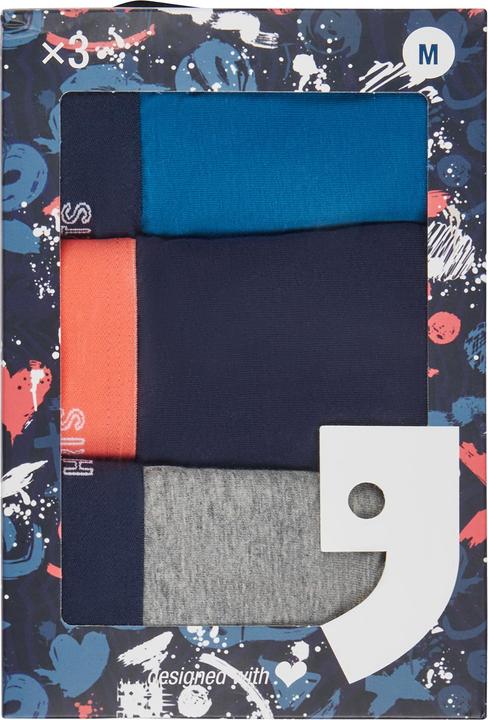 Actual product image Happy shorts Retro Pants Jersey (XXL, pack of 3)