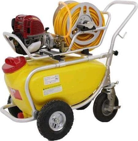 GeoTech SP 550 4S ALU pompa a benzina con ruote in alluminio Motore a benzina a 4 tempi (50 l)