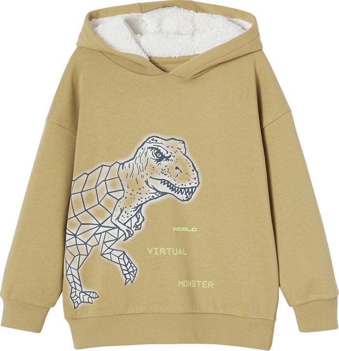 Immagine prodotto Vertbaudet Felpa con cappuccio dinosauro da bambino (86)