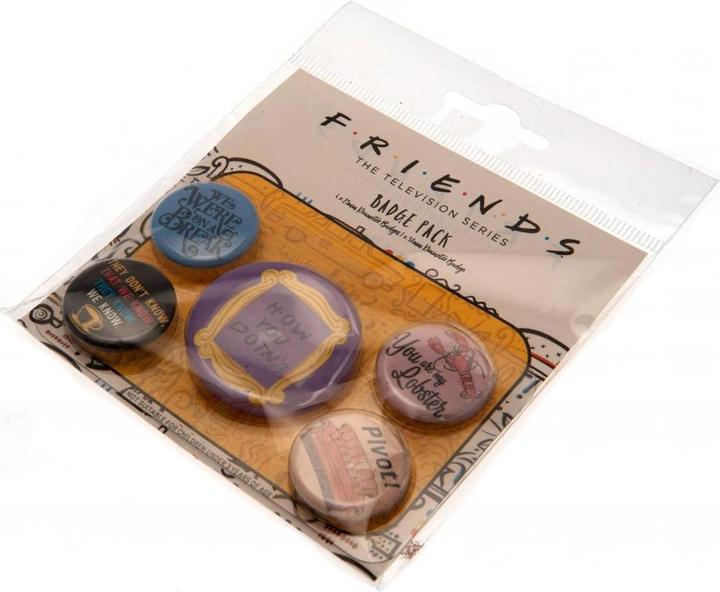 Immagine prodotto Friends Confezione da 6 badge