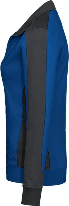 Actual product image Hakro Ladies Sweat Jacket Contrast Perf ormance royal/anthracite Gr.XXL (XXL)