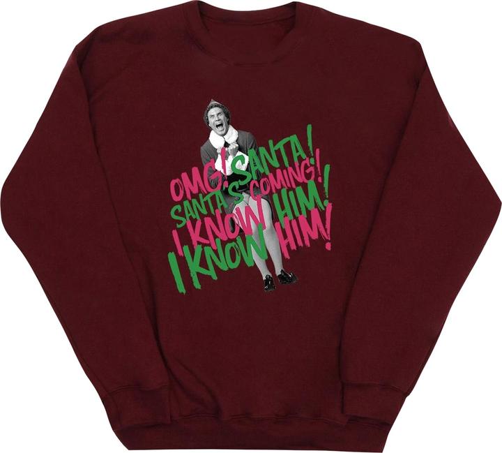 Image du produit Elf - Sweat SANTA'S COMING - Femme (XL)