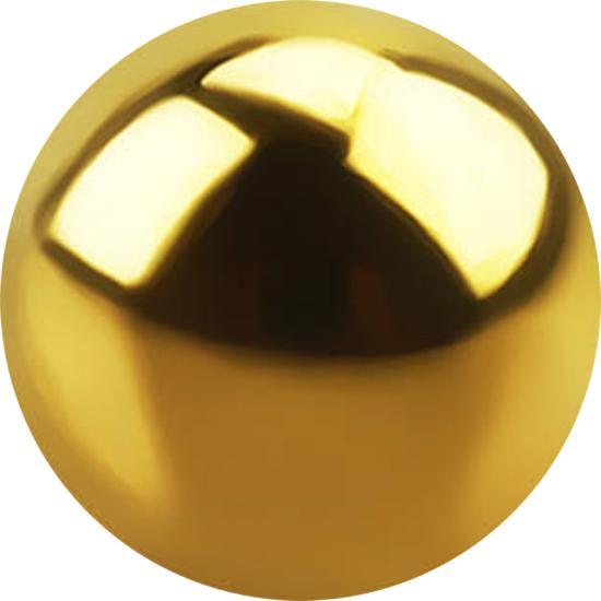 Immagine prodotto Star Piercing Palla placcata in oro (Acciaio chirurgico 316L)