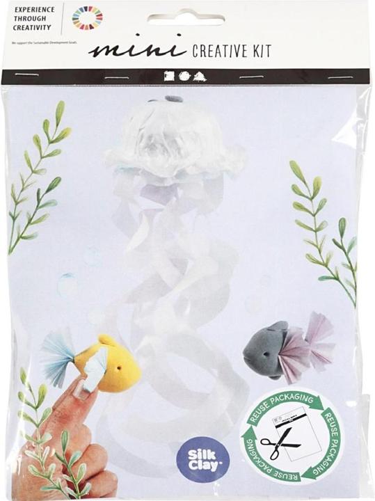 Produktbild Creativ Company Bastelset Mini Qualle Und Fisch 4-teilig