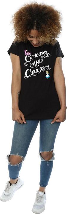 Actual product image Alice In Wonderland Womens/Ladies Curiouser And Curiouser T-Shirt (XS)